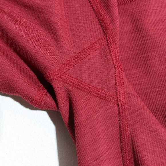 Beyond Yoga Heather Rib High Waisted Midi Leggings Rosewood Red Size Small - Picture 8 of 16